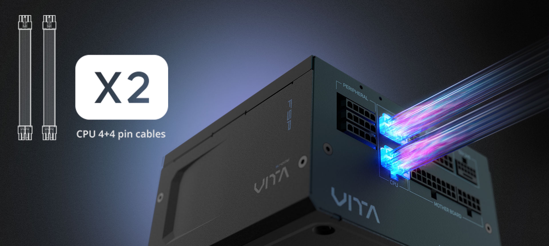 VITA GM 850W｜FSP｜株式会社アユート PCパーツ・VR・オーディオ